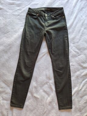 Michael Kors Izzy Skinny Jeans Women’s Size 4 Olive Green
